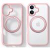 Torras iPhone 16 (6.1") Ostand R Fusion Spin Case - Pink All in One: Magnetic / Stand / Ring Holder - 360 Spin Torras iPhone 16 (6.1") Ostand R Fusion Spin Case - Pink All in One: Magnetic / Stand / Ring Holder - 360 Spin