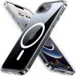Torras iPhone 16e (6.1") Diamond-Mag Case - Clear MagSafe Compatible - Diamond Clear