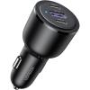 UGREEN CD239 PD 69W 3-Ports Car Charger - 2x USB-C & USB-A - PD3.0 65W + QC3.0 USB-A - Triple Port Charger Compatible with iPhone 15/15 Plus/15 Pro/15 Pro Max/ 14/13/12/11/iPad/Mac Book, Galaxy S22/S21/S20/S10/Note 20 UGREEN CD239 PD 69W 3-Ports Car Charger - 2x USB-C & USB-A - PD3.0 65W + QC3.0 USB-A - Triple Port Charger Compatible with iPhone 15/15 Plus/15 Pro/15 Pro Max/ 14/13/12/11/iPad/Mac Book, Galaxy S22/S21/S20/S10/Note 20