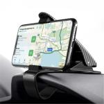 UGREEN Dashboard Car Clip Phone Holder (Black) Compatible for 3.5"-6.5" Devices