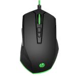HP Pavilion 200 5JS07AA USB Wired Gaming Mouse optimized for precise control and features an ergonomic design with RGB spectrum lighting.