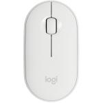 Logitech Pebble Slim Silent Wireless And Bluetooth Mouse - White