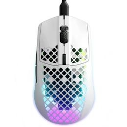 Steelseries Aerox 3 RGB Gaming Mouse - Snow Ultra Lightweight