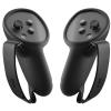 Kiwi Design For META Oculus Quest 3 Knuckle Controller Grips Cover Black Colour Kiwi Design For META Oculus Quest 3 Knuckle Controller Grips Cover Black Colour