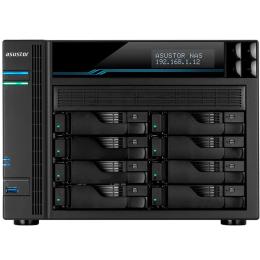 Asustor AS6508T 8-Bay NAS, Quad Core Atom C3538 2.1GHz, 8GB RAM (32GB Max), 2x 10GbE RJ45, 2x 2.5GbE RJ45, 2x USB3.2 Gen1, 2x M.2 NVMe/SATA, 3 Years Warranty
