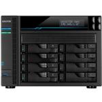 Asustor AS6508T 8-Bay NAS, Quad Core Atom C3538 2.1GHz, 8GB RAM (32GB Max), 2x 10GbE RJ45, 2x 2.5GbE RJ45, 2x USB3.2 Gen1, 2x M.2 NVMe/SATA, 3 Years Warranty