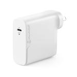 Alogic 1x100 Rapid GaN USB-C Charger Up to 100W (20V 5A Max) - Includes 2m Premium Braided USB-C Charging Cable - Works with Mac & Windows Notebook with USB-C Charging