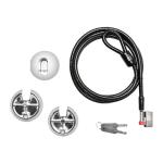 Kensington 64962 SafeDome CLICKSAFE KEYED LOCK for iMAC, System security kit - silver.