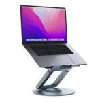 mbeat MB-STD-S9GRY 360 Degrees Rotating Laptop Stand with Telescopic Height Adjustment - Space Grey