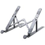 Nulaxy A2 Aluminum Laptop Stand - Grey, 7-Angles Height, Compatible with 10"-17" Apple MacBook / Laptops