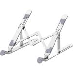 Nulaxy A2 Aluminum Laptop Stand - Silver, 7-Angles Height, Compatible with 10"-17" Apple MacBook / Laptops