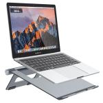 Nulaxy AS012 Laptop Stand - Grey, Foldable Adjustable Design, Compatible with 10"-16" Apple MacBook / Laptops