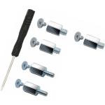 M.2 SSD Mounting Screw kit for MSI Motherboards (5 PCS)