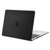 Matte Rubberized Hard Shell Case Cover for 13" MacBook Air (2018-2022) - Matte Black for Models: A2337 M1 / A2179 / A1932 Matte Rubberized Hard Shell Case Cover for 13" MacBook Air (2018-2022) - Matte Black for Models: A2337 M1 / A2179 / A1932