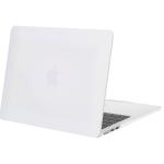 Matte Rubberized Hard Shell Case Cover for 13.6" MacBook Air (2022-2024) - Matte White for Models: A3240/A3113 M3/A2681 M2