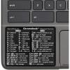Chromebook OS Laptop Reference Keyboard Shortcut Sticker - Black, No-Residue Adhesive, for Any Chromebook Laptop (1 PCS) Chromebook OS Laptop Reference Keyboard Shortcut Sticker - Black, No-Residue Adhesive, for Any Chromebook Laptop (1 PCS)