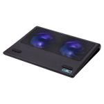 Rivacase Laptop Cooling Pad - Black- With Silent Cooling Fan - Support up to 17.3" Laptops Notebook