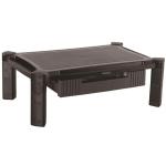 StarTech.com MONSTADJDL Monitor Riser Stand - Large (19.7 ) ComputerMonitor Riser StandforDesk - Supports up to 32 Monitor (up to 22 lb / 10kg) - Stackable Columns