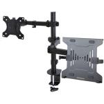 StarTech A2-LAPTOP-DESK-MOUNT Monitor Arm with Laptop Tray Adjustable