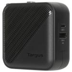 Targus APA803GL Targus 65W Gan Charger with travel adapter