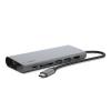 Belkin USB-C Multimedia Hub (Space Grey) 4K HDMI Ethernet and SD Card Port USB-A USB-C & Pass Through Charging up to 60-Watts Belkin USB-C Multimedia Hub (Space Grey) 4K HDMI Ethernet and SD Card Port USB-A USB-C & Pass Through Charging up to 60-Watts