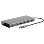 Belkin CONNECT Universal USB-C 8-in-1 Dual Display Core Hub Expand to 8 ports from one Universal USB-C connection and connect to dual monitors (one at 4K 60Hz and one at 4K 30Hz)