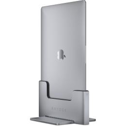 Brydge Macbook Vertical Dock for Macbook Air 13" Retina with Thunderbolt 3 Port (2018 to 2021)  - Space Gray Note: The new 2020 MacBook Air & 13-inch MacBook Pro equipped with the Apple M1 chip do not support multiple displays.