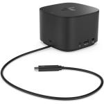 HP 2UK37AA THUNDERBOLT DOCK G2 120W Black, 1x Thunderbolt, 2x USB Type-C, 3x USB 3.0, 2x DisplayPort, VGA, Ethernet