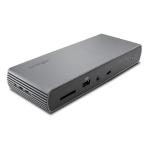 Kensington SD5700T Thunderbolt 4 Dual 4K Docking Station, with 90W Power Delivery, Thunderbolt4 x4, USB3.0 x3, RJ45 x1, Support Apple M1 (Single Display), M1 Pro&Max (Dual Display) / Windows, 3yr warranty