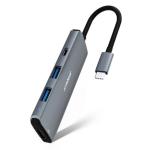mbeat MB-UCD32-U7 "Elite" 7-in-1 Multi-Port USB-C 3.2 Hub with 8K HDMI Video, 10Gbps Data, Space Grey