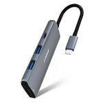 mbeat MB-UCD32-U7 "Elite" 7-in-1 Multi-Port USB-C 3.2 Hub with 8K HDMI Video, 10Gbps Data, Space Grey