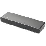 StarTech.com TB3DK2DHV Thunderbolt 3 Dock - Dual 4K 60Hz Monitor TB3 Laptop Docking Station with DisplayPort, HDMI & 1080p VGA - 85W Power Delivery & Charging - 2x USB-A, Ethernet - Mac & Windows