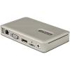 StarTech.com DKM30CHDPD USB-C Dock - DisplayPort 4K 30Hz or VGA - 65W Power Delivery Pass-Through Charging - 4-Port USB 3.1 Gen 1 Hub - Universal Laptop Docking Station with Ethernet StarTech.com DKM30CHDPD USB-C Dock - DisplayPort 4K 30Hz or VGA - 65W Power Delivery Pass-Through Charging - 4-Port USB 3.1 Gen 1 Hub - Universal Laptop Docking Station with Ethernet