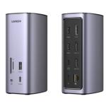 UGREEN UG-90325 USB-C Triple Display Docking Station (12-in-1) with 2 HDMI DP 8K, 10 Gbps USB C and USB-A Data