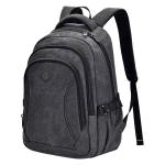 Bonelk 28L Traveller Canvas Backpack for 15"-16" Laptops - Black