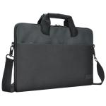 EVOL Byron 13.3"-14.1" Water Resistant Slim Briefcase - Black