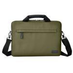 EVOL Recycled 13.3"-14.1" Laptop Slimline Briefcase - Olive