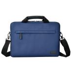 EVOL RECYCLED 13.3 - 14.1  LAPTOP SLIM LINE BRIEFCASE NAVY