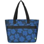 Generation Earth Evol EVR152 Artisan Recycled Tote Bag - Blue Flower