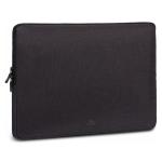 Rivacase Suzuka Sleeve with water resistant fabric for 15.6 inch Notebook / Laptop (Black)