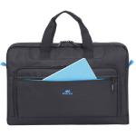 Rivacase Regent Carry Bag for 17.3 inch Notebook / Laptop (Black) Suitable for Education , Business