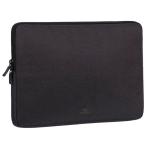Rivacase Suzuka Sleeve with water resistant fabric for 14 inch Notebook / Laptop (Black) Suitable for Chromebook