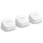 Amazon eero 6+ (AX3000) Dual-Band WiFi 6 Mesh System with Built-in Zigbee Smart Home Hub - 3 Pack