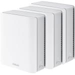 ASUS ZenWifi BT10 (BE18000) Tri-Band Wi-Fi 7 Whole Home Mesh System, White - 3 Pack 10GbE x2 / 1GbE x1 / USB 3.0 x1