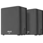 ASUS ZenWiFi BD4 (BE3600) Dual-Band WiFi 7 Whole Home Mesh System, Black - 2 Pack 2.5GbE x 2