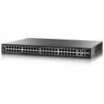 Cisco 300 Series SG300-52P L3 Managed Switch, 50 Ports GbE (48 Ports PoE+, Max 375W), 2 Ports GbE Combo RJ-45 or SFP, Limited Lifetime Warranty