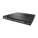 Cisco Catalyst WS-C3650-48TS-S, 48-Port Gigabit Stackable IP Base Layer 3 Managed Unified Access Switch, 4x 1G SFP Uplinks