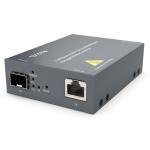 CTS CVT5102SFPMG SFP+ 10G Managed Standalone Media Converter. 1G/10G Fiber to Multi Gigabit (100M/1G/2.5G/5G/10G) Ethe