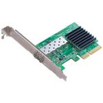 Edimax EN-9320SFP-V2 10GbE SFP+ V2 PCI Express Natwork Adapter. Converts PCIe slot into SFP+ fiber slot.Compatible with standard SFP+ modules. Low profile bracket included.