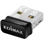 Edimax AC600 Wi-Fi 5 Dual Band Nano USB Adapter. Wireless 802.11b/g/n. - DataTransfer Rate up to 33Mbps(5GHz) and - 200Mbps* (2.4GHz), WPA3-SAE (Personal), WPA2, WPA, WEP, 802.1x Encryption.